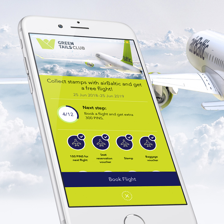 AirBaltic Green Tails Club